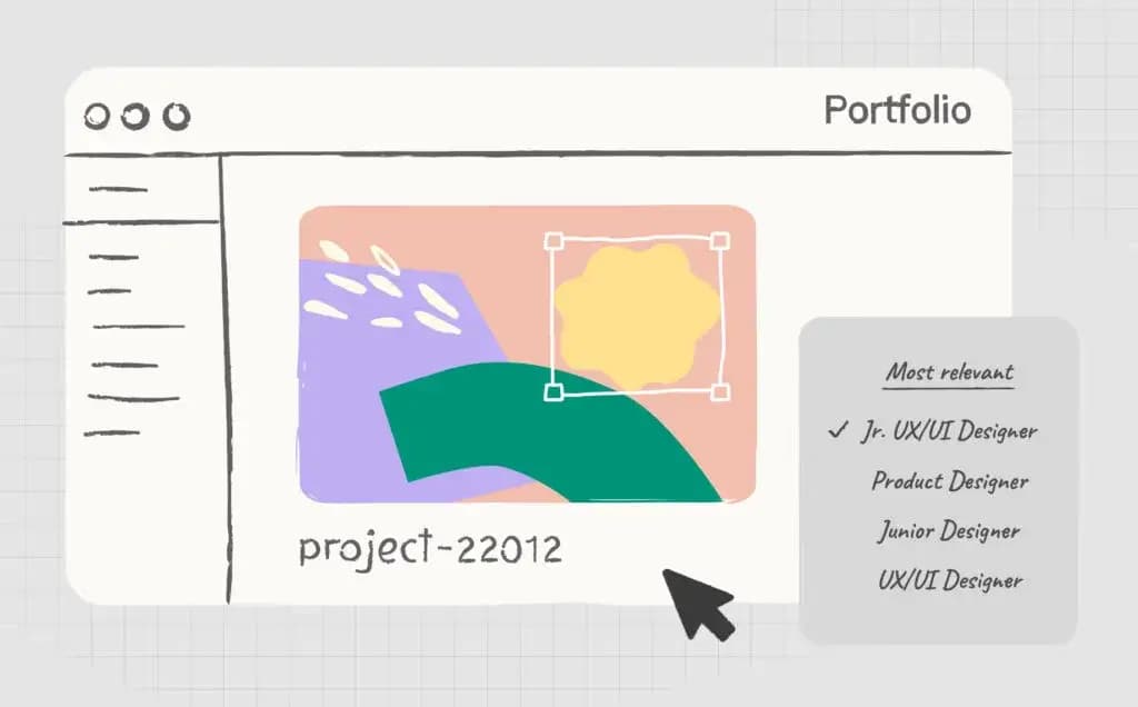Capture du projet Portfolio Website